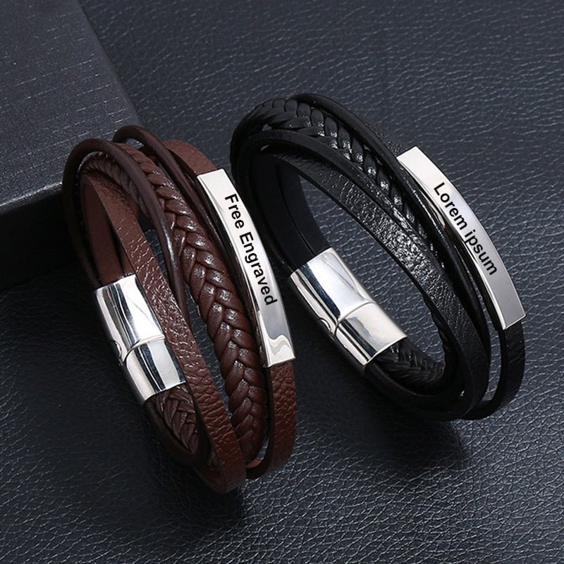 Men’s Personalised Bracelets - Ornaments Co