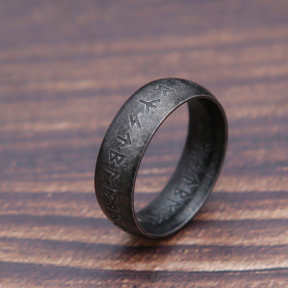 Norse Ruin Viking Ring for Men - Rings - Ornaments Co - Ornaments Co - US 6 - 